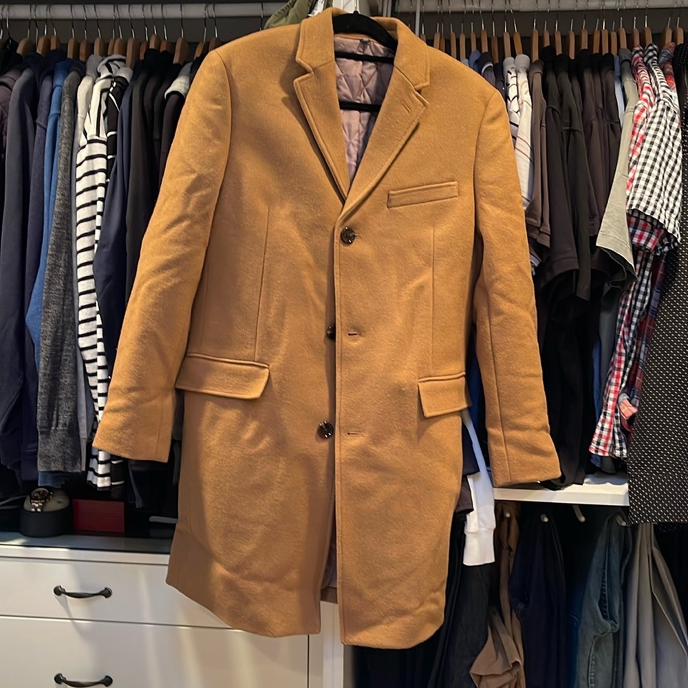 Wool top coat